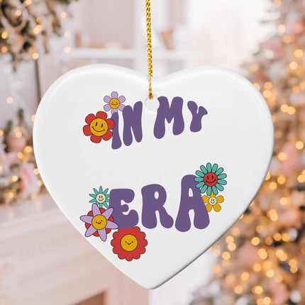 In my ERA Ceramic Heart Ornament