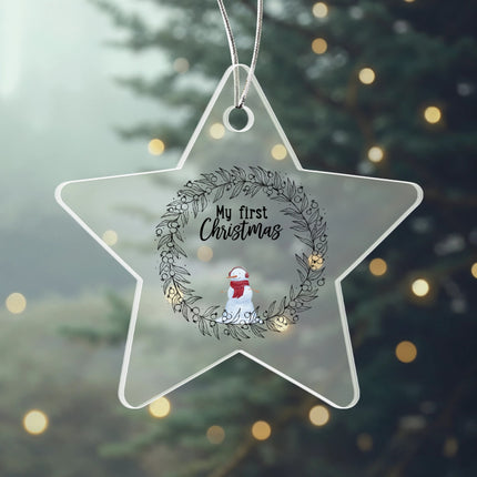 Acrylic Star Ornament