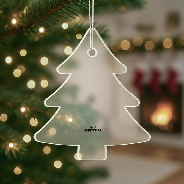 Acrylic Tree Ornament