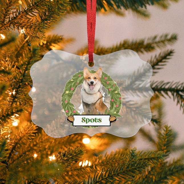 Have A Jolly Christmas Acrylic Benelux Hanging Ornament