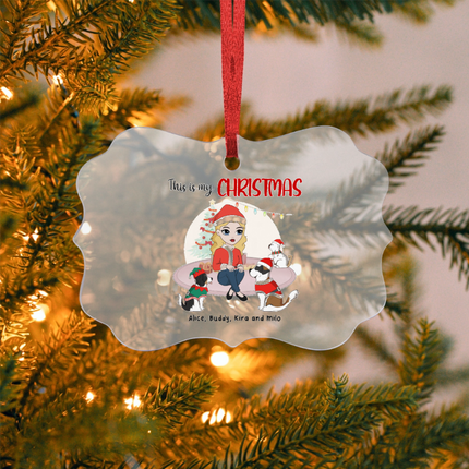 This Is My Christmas Acrylic Benelux Hanging Ornament