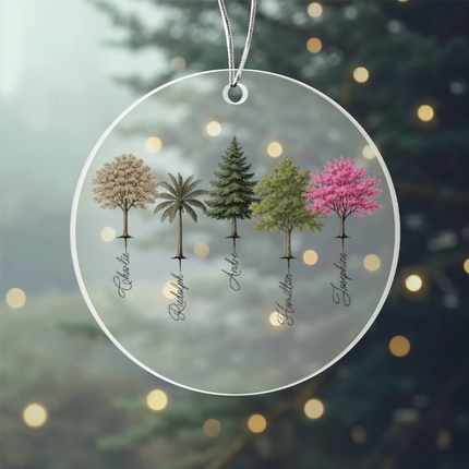 My Forest Acrylic Circle Ornament