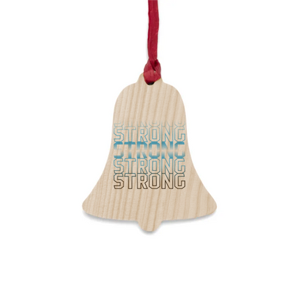 Fading Word Wooden Ornaments