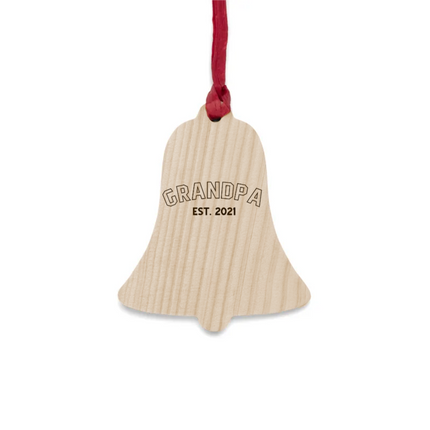 GRANDPA Wooden Ornaments