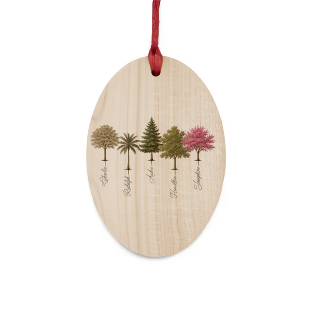 My Forest Wooden Ornaments