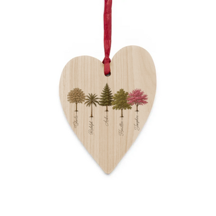 My Forest Wooden Ornaments