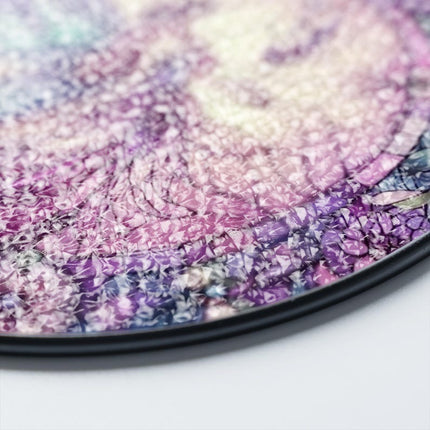 Butterfly Fairy Stained Glass Suncatcher, Purple Flower Fairy Window Hangings, Gift For Mom, Daughter Gift, Fairies Flower Lover Gift