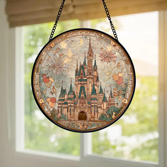 Vintage Walt Disneyworld Suncatcher, Retro Disneyworld Suncatcher, Mickey And Friends Suncatcher, Disney Trip 2026 Suncatcher, Disney Family