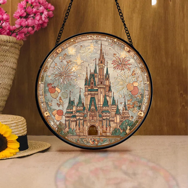 Vintage Walt Disneyworld Suncatcher, Retro Disneyworld Suncatcher, Mickey And Friends Suncatcher, Disney Trip 2026 Suncatcher, Disney Family