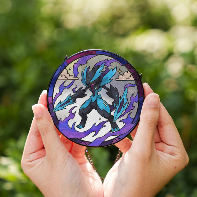 Ceruledge Acrylic Suncatcher– Legendary Pokemon Window Hanging Decor, Ceruledge Gift, Pokemon Suncatcher, Anime Fan Gift, Glass Suncatcher