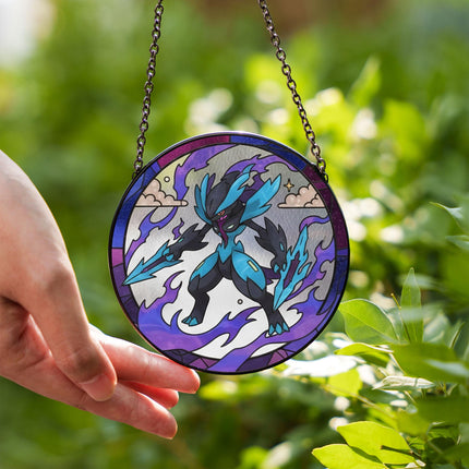 Ceruledge Acrylic Suncatcher– Legendary Pokemon Window Hanging Decor, Ceruledge Gift, Pokemon Suncatcher, Anime Fan Gift, Glass Suncatcher