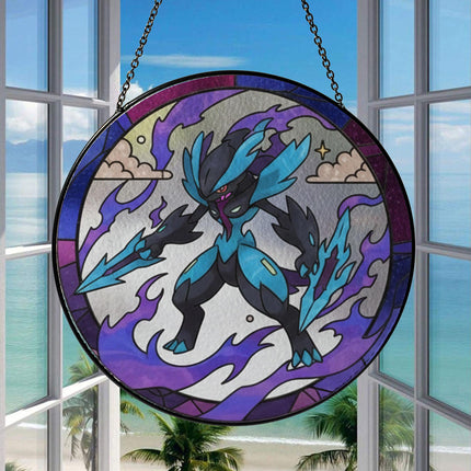 Ceruledge Acrylic Suncatcher– Legendary Pokemon Window Hanging Decor, Ceruledge Gift, Pokemon Suncatcher, Anime Fan Gift, Glass Suncatcher