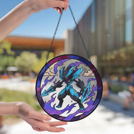 Ceruledge Acrylic Suncatcher– Legendary Pokemon Window Hanging Decor, Ceruledge Gift, Pokemon Suncatcher, Anime Fan Gift, Glass Suncatcher