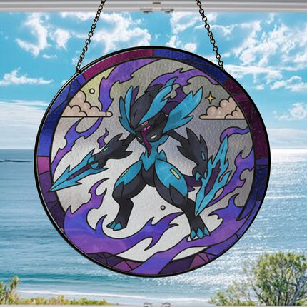 Ceruledge Acrylic Suncatcher– Legendary Pokemon Window Hanging Decor, Ceruledge Gift, Pokemon Suncatcher, Anime Fan Gift, Glass Suncatcher