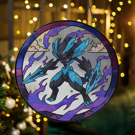 Ceruledge Acrylic Suncatcher– Legendary Pokemon Window Hanging Decor, Ceruledge Gift, Pokemon Suncatcher, Anime Fan Gift, Glass Suncatcher