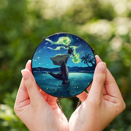 Alolan Marowak Suncatcher, Pokemon Inspired Moon Window Hanging, Pokemon Suncatcher, Acrylic Glass Suncatcher, Home Decor, Anime Fan Gift